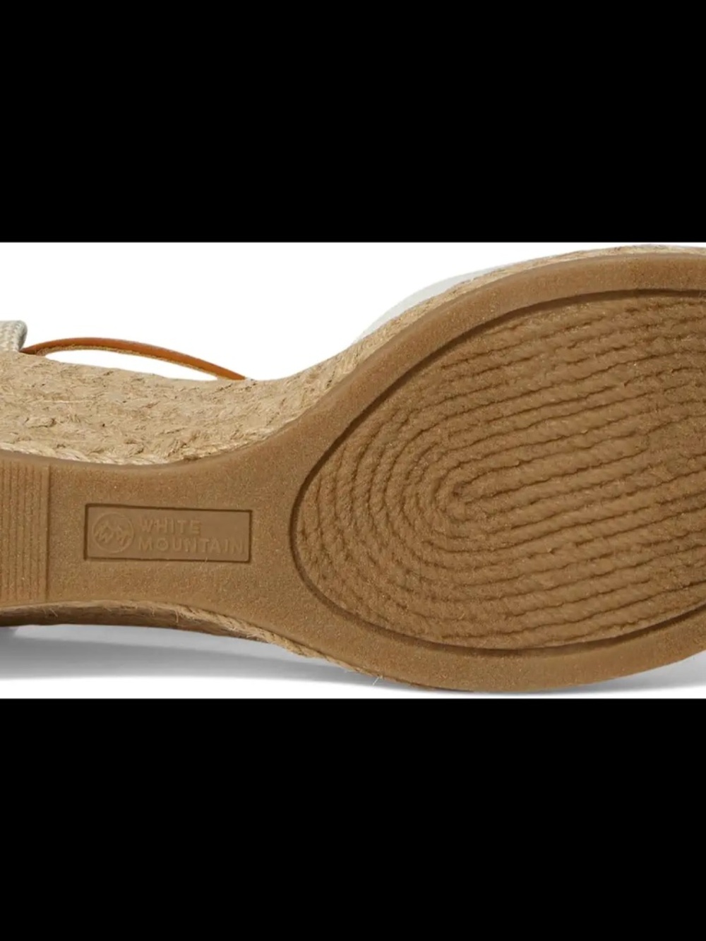 WHITE MOUNTAIN Women's Mamba Espadrille Wedge Sandal - size 10 - NEW - Picture 6 of 11